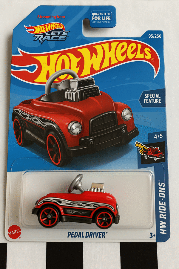 Hot Wheels Treasure Hunt 2025 – Pedal Driver