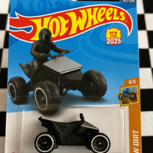 Hot Wheels 2025 – Tesla Cyberquad (HW Dirt Series)