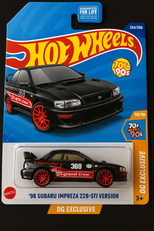 Hot Wheels 2025 – 98 Subaru Impreza