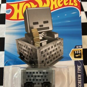 Hot Wheels Minecraft Minecart – 2025 Mainline Release